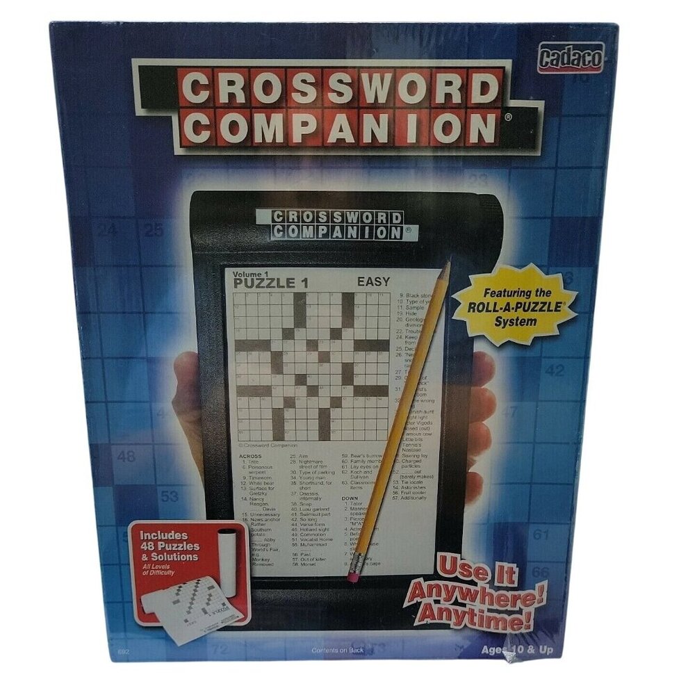 𝙘𝗮𝗱𝗮𝗰𝗼 🄲🅁🄾🅂🅂🅆🄾🅁🄳 🄲🄾🄼🄿🄰🄽🄸🄾🄽 ROLL-A-PUZZLE System - Picture 2 of 11